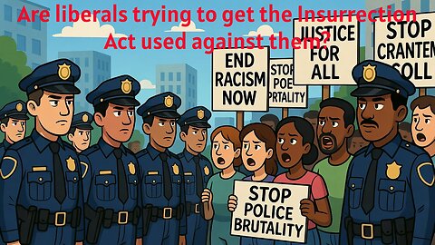 Are liberals trying to get the Insurrection Act used against them? - AC Daily Show Ep 643