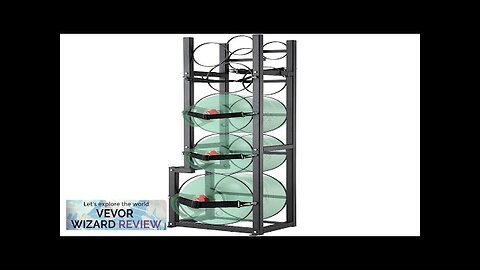 VEVOR Refrigerant Tank Rack with 1 x 50lb 2 x 30lb Review