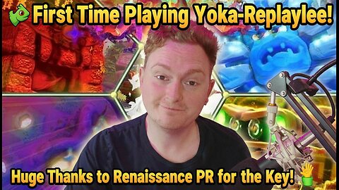 🎮 First Time Playing Yooka-Replaylee! 🦎 Huge Thanks to Renaissance PR for the Key! 🙌