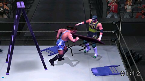 Rob Van dam vs The Hurricane |TLC |π🪜🪑 SmackDown Here Comes the Pain |#💪 Rvd👎 # Frog Splash