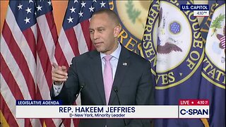 Reporter to Jeffries: Are You Concerned ‘Communicating with a Sex Offender’ and ‘Embezzling FEMA Funds’ Will Harm Democrats’ Momentum from November Elections?