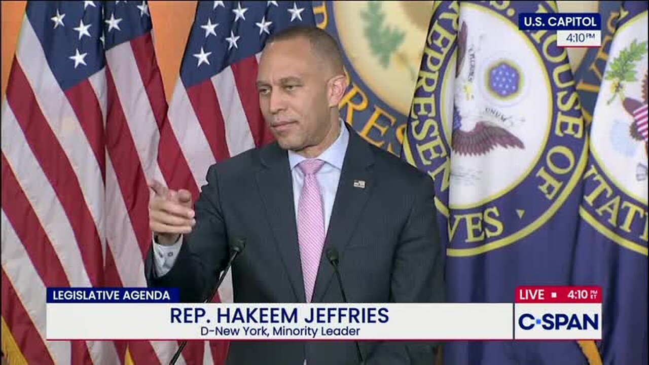 Reporter to Jeffries: Are You Concerned ‘Communicating with a Sex Offender’ and ‘Embezzling FEMA Funds’ Will Harm Democrats’ Momentum from November Elections?