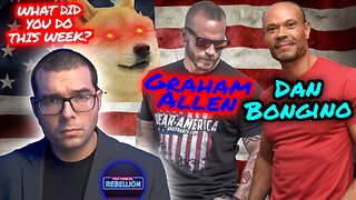 "Podcasters" join Trump Team! Dan Bongino (FBI) and Graham Allen (DOD). DOGE Fed Test.TC 2/24/25