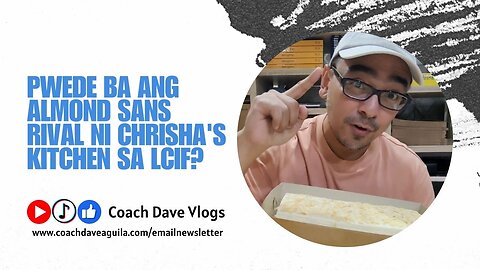 Pwede ba ang Almond Sans Rival ni Chrisha's Kitchen sa LCIF?