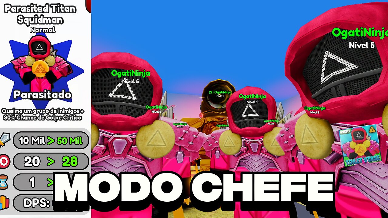 TITAN SQUIDMAN in BOSS MODE from Toilet Verse Tower Defense - ROBLOX