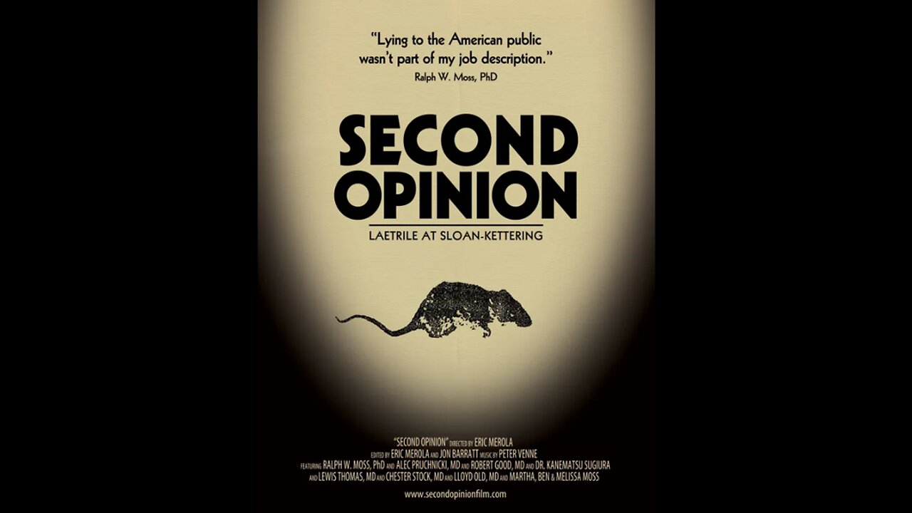 Second Opinion: Laetrile at Sloan-Kettering (trailer)