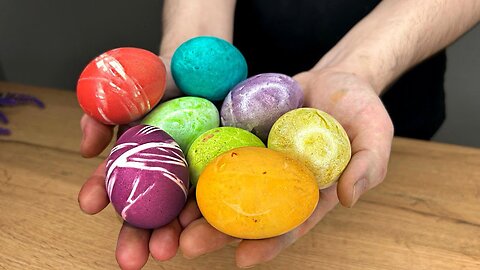 The Most Beautiful Easter Eggs! Absolutely Stunning! How to Naturally Dye Eggs