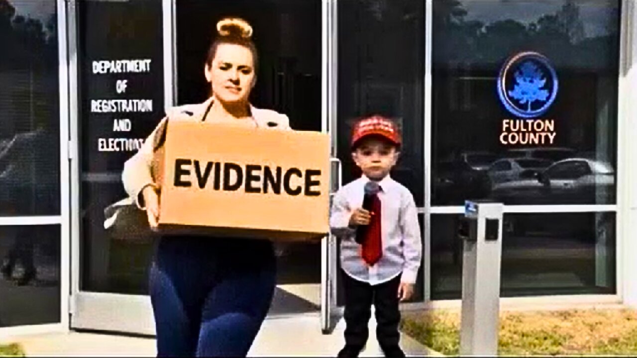 Fulton County Election Officials Acting Hilariously GUILTY