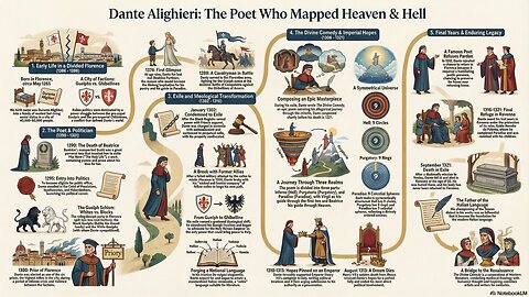 Dante Alighieri Is The Poet Who Mapped Heaven And Hell