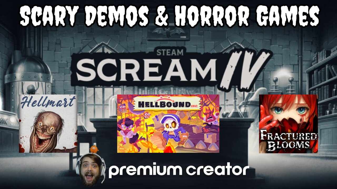 😱 SCARY DEMOS & HORROR GAMES 👻 STEAM SCREAM 4 🔥CHILL VIBES 😎 | I APPRECIATE THE SUPPORT💙