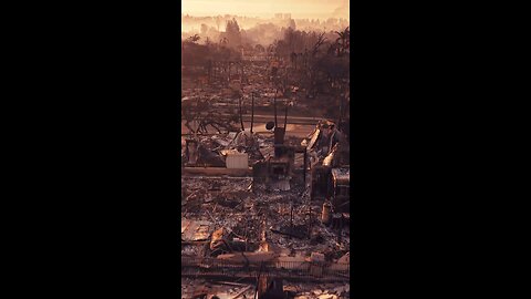 LA wild fire horrific scenes