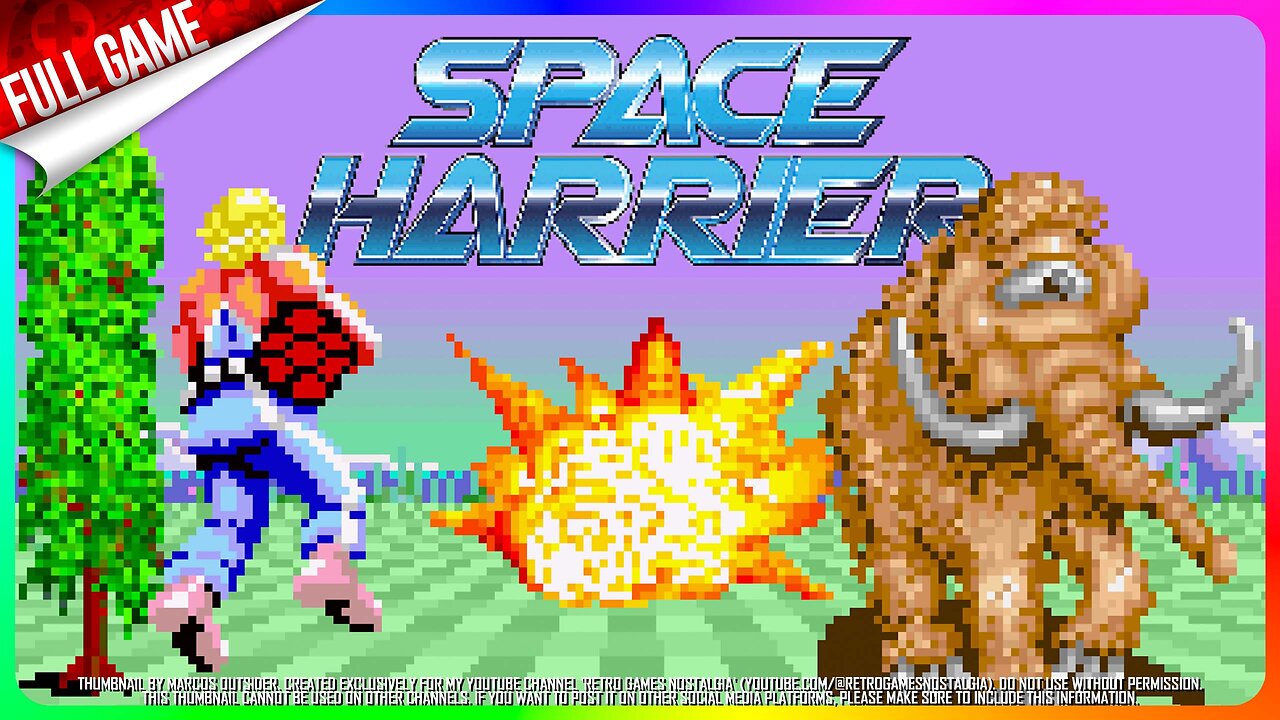 Space Harrier (Sega 32X - US) Longplay