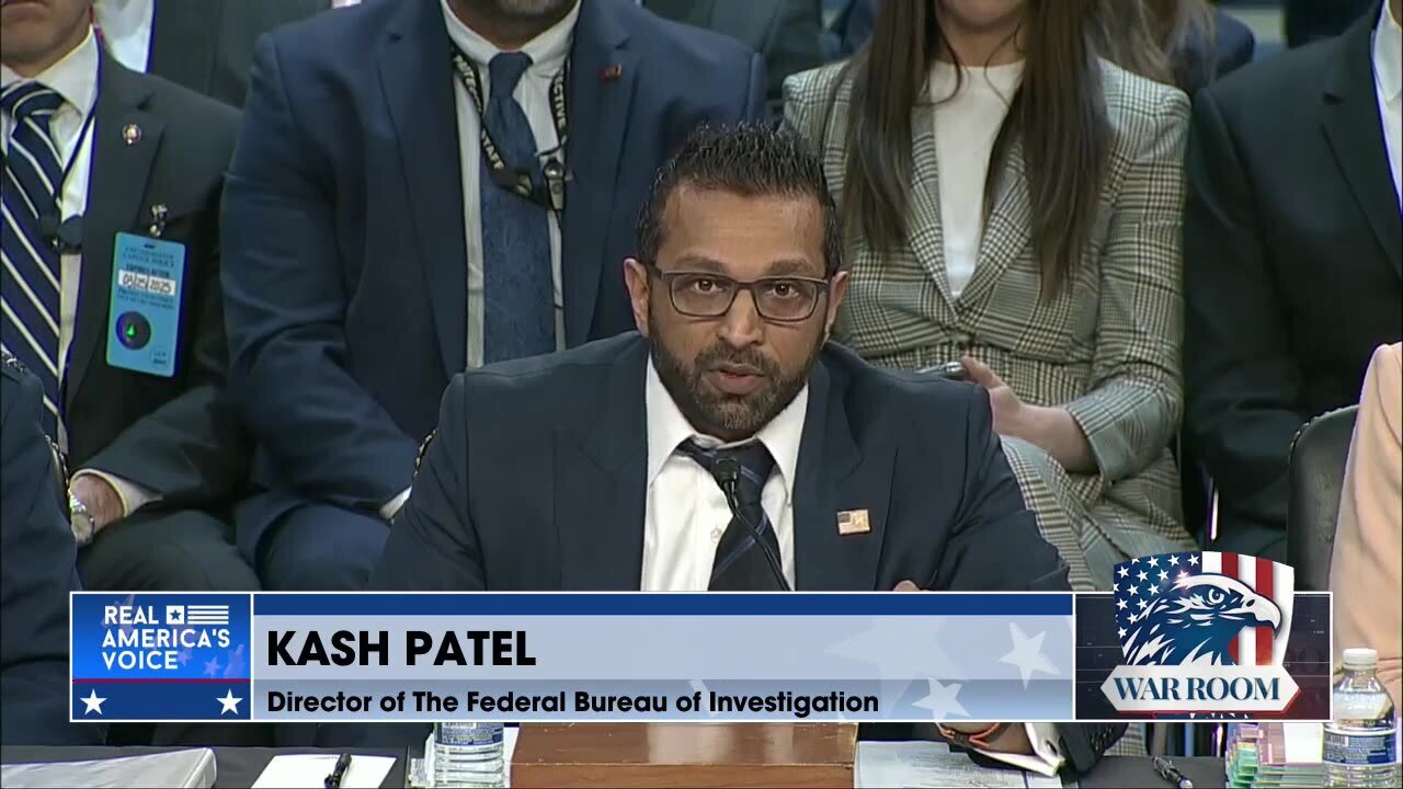 Every State Is A Border State.” FBI Director Patel Testifies In Front Of Senate Intel Committee