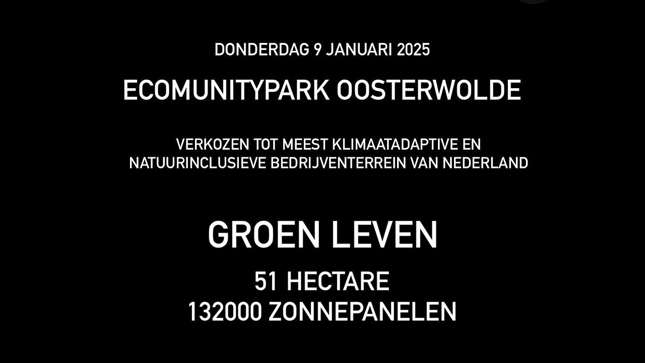 ECOstyle “groen leven” 51 hectare zonnepark in Oosterwolde