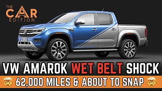🚨VW Amarok WET BELT Shock🚨 1 Year Old & ONLY 62,000 Miles | Belt About to SNAP! - The Car Edition