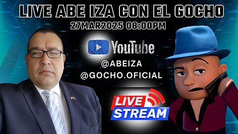 [27MAR2025] ENTREVISTA LIVE ABE IZA [GOCHO.OFICIAL]