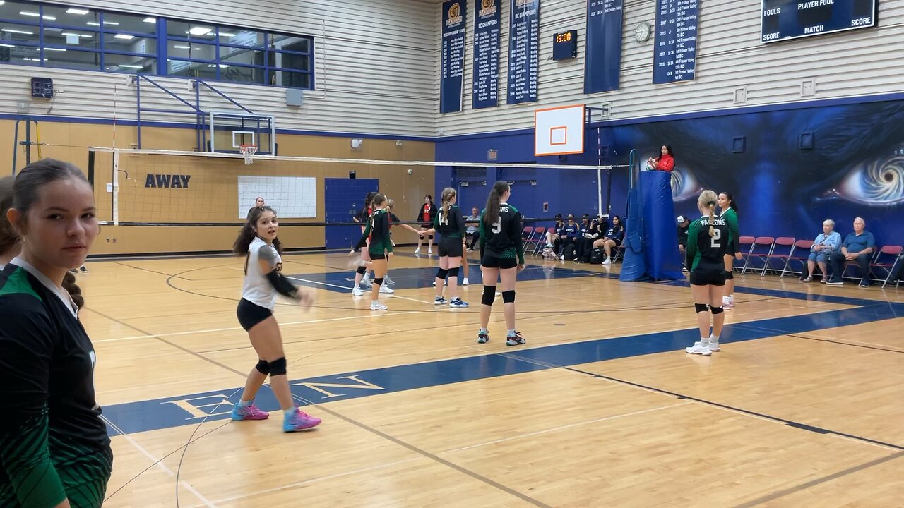 Sept 26 vs Maple Ridge set 1