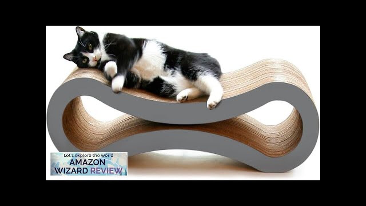 PetFusion Ultimate Cat Scratcher Lounge Reversible Infinity Scratcher in Multiple Colors Review