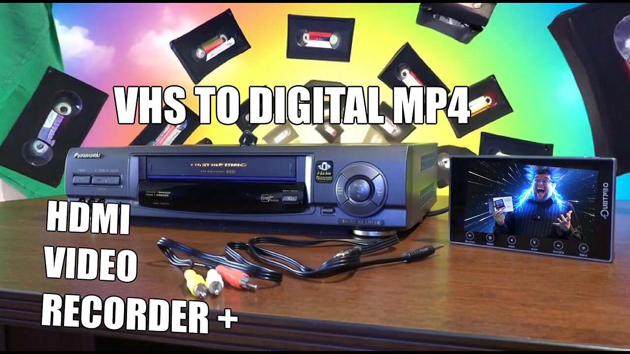 Turn Your Old VHS Tapes into Digital Files – No Computer Required! (DigitPro V110 Review)