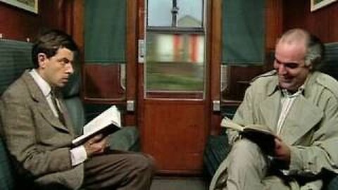 Taking the Train. Funny Clip mrbean official