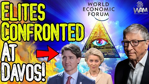 BREAKING: ELITES CONFRONTED AT DAVOS! - WEF Kicks Off With Calls For A Cashless Society!