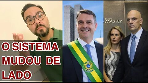 O Sistema vai derrubar Moraes e apoiar Flávio Bolsonaro!