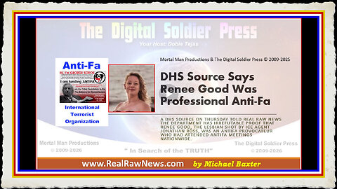 DHS Source Says Renee Good Was Professional Anti-Fa