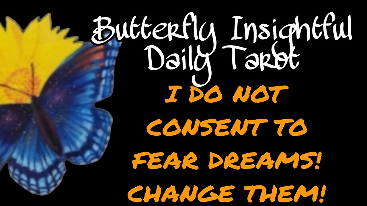 CHANGE YOUR DREAM! I DO NOT CONSENT TO FEAR DREAMS! #TAROTREADING #DREAM #SHORTS #FEAR #TREE #LOVE