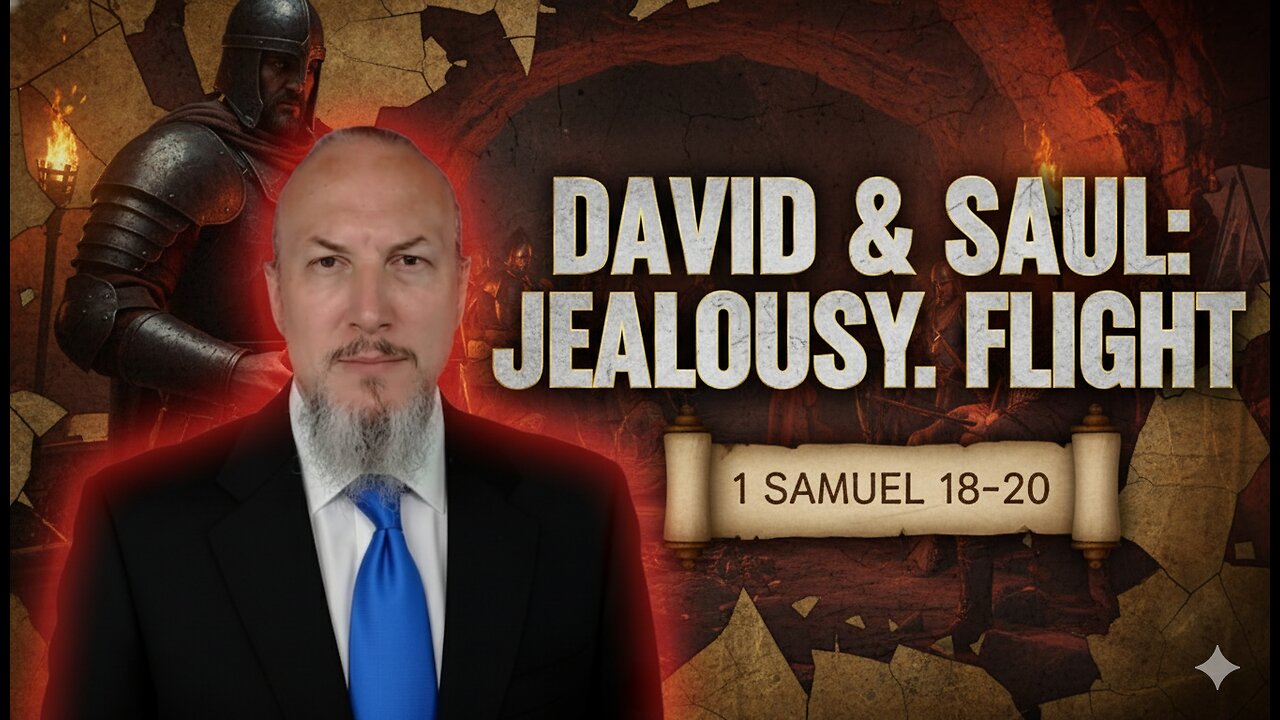 David on the Run: 1 Samuel 18-20, Psalms 11 & 59 (Chronological Bible Study)