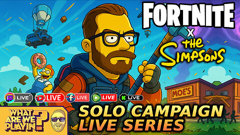 Fortnite with Andy| Fortnite x Simpsons