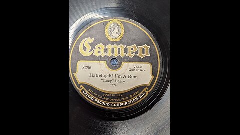 Cameo 8296A Hallejujah! I'm A Bum