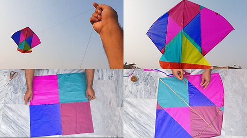 beautiful 1tawa kite kaisay banai#kitemaking #kiteflying #patangbazi #fyn #basant2026