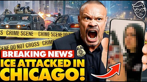 ATTACK on ICE in Chicago as Agents RAMMED With Cars By Illegals, Attacker Pulls GUN | Shots Fired…