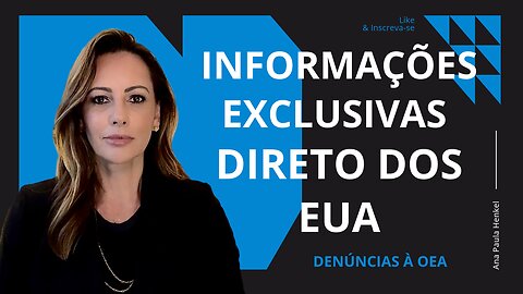 DENÚNCIAS à OEA e o caso FILIPE MARTINS