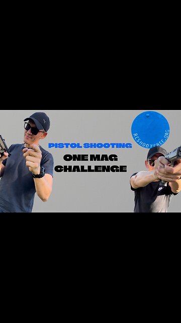 Pistol Precision Shooting. One Mag Challenge.