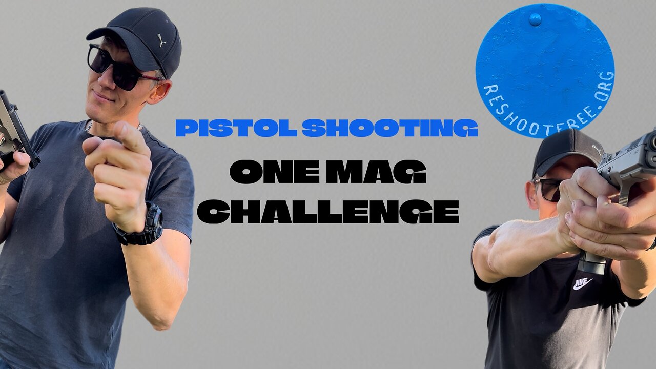 Pistol Precision Shooting. One Mag Challenge.