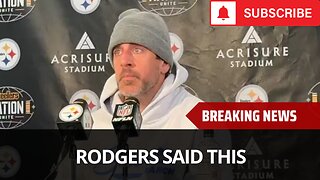 Aaron Rodgers On The Feeling Of Important December Football