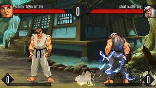 MUGEN - Slightly Pissed Off Ryu vs. Grand Master Ryu - Download