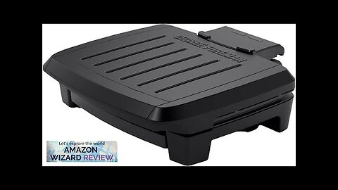 George Foreman® Fully Submersible™ Grill NEW Dishwasher Safe Wash the Entire Grill Review