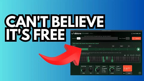 FREE AI CHORD PROGRESSION GENERATOR PLUGIN | dBdone AI Chords