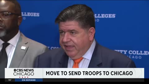 Pritzker calls for Trump's removal from office under 25th Amendment