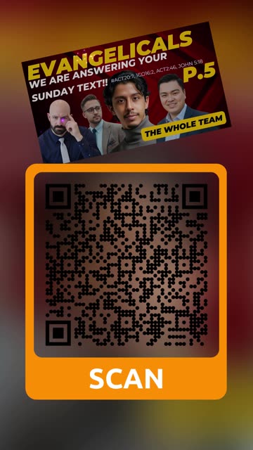 @Evangelicals!! We are answering your Sunday text!! P.5