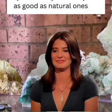 When someone says synthetic crystals are just as good as natural ones #antouniquejewels #crystals