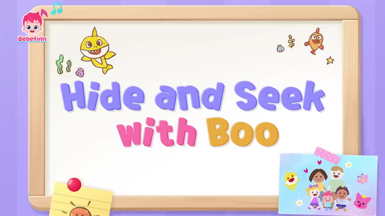 Hide and Seek with BooㅣSong for Kidsㅣ