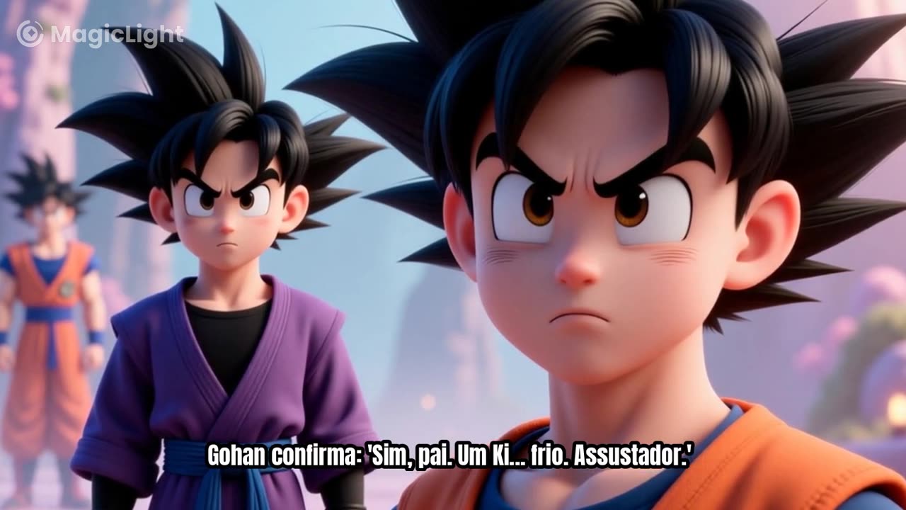 #DragonBall #Goku #Gohan #Anime #MagicLightai #MagicLight