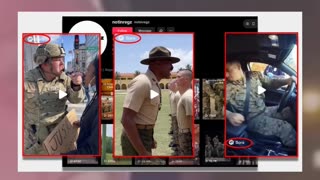 Fact Check: Video Showing "Sergeant Pepper" Spraying A Shouting Protester In The Face Is NOT Real