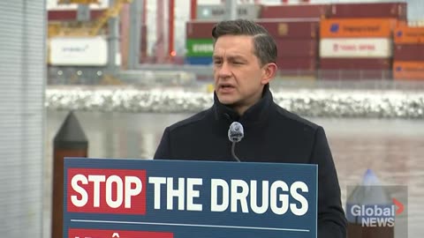 Poilievre proposes life sentences for fentanyl traffickers in Canada | FULL