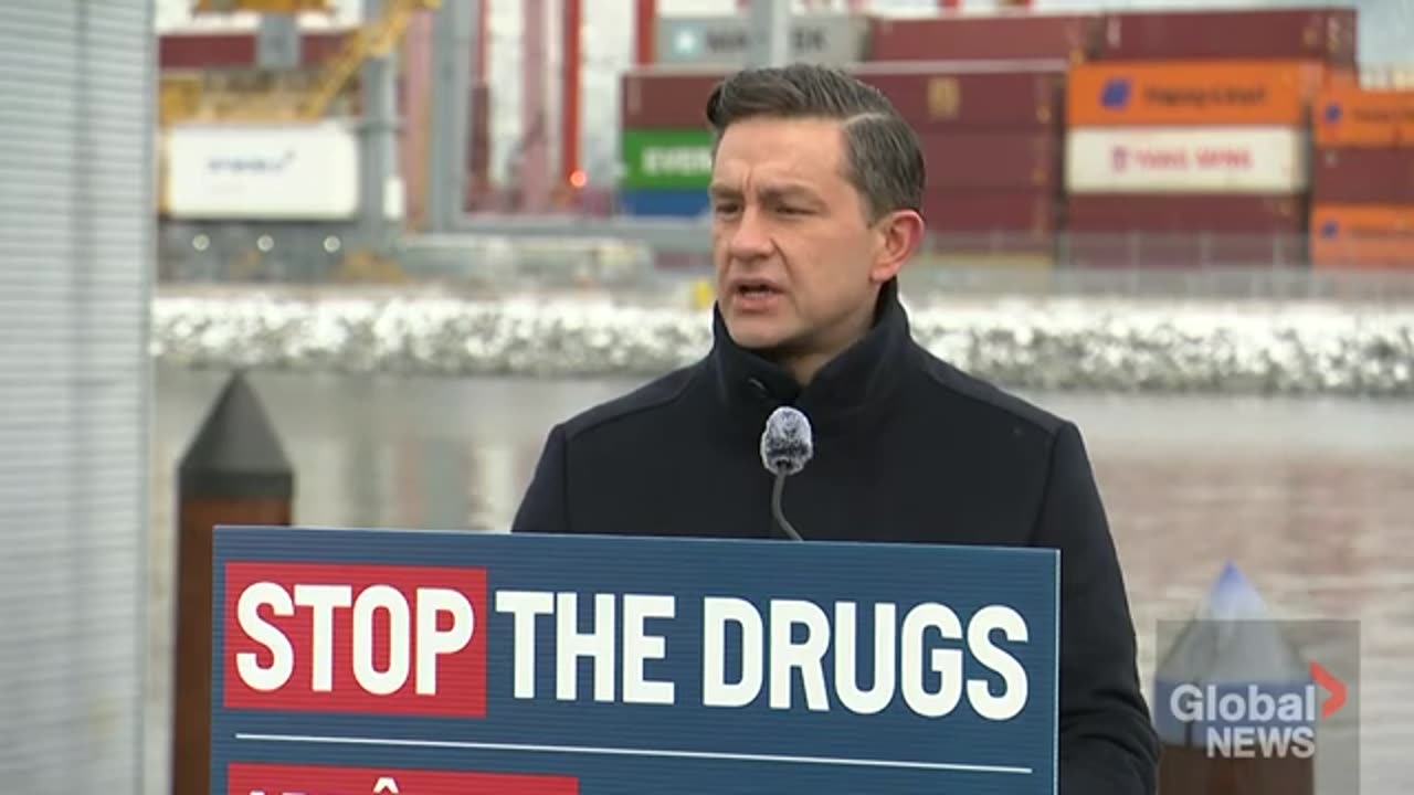 Poilievre proposes life sentences for fentanyl traffickers in Canada | FULL