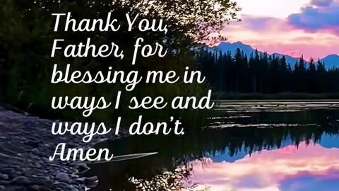 If you’re still breathing, God’s still blessing. 🌤️