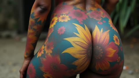 Body Paint Reveal Every Brushstroke Tells a Story